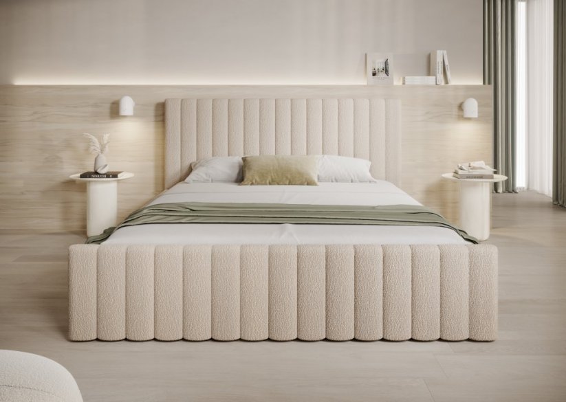 Čalouněná postel ROSA 140x200 výběr z barev