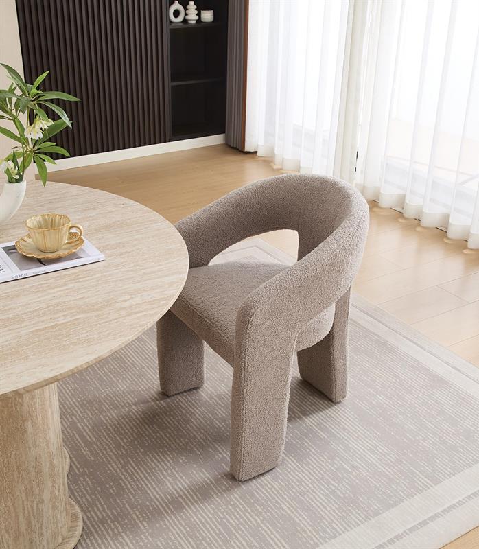 Jedálenská stolička / kreslo K612 béžová