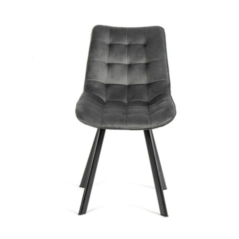 Čalouněná jídelní židle NIKI šedá