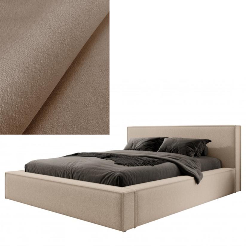 Čalouněná postel ASTURIA 140x200 výběr z barev - Výběr potahové látky (MD): MANILA_21