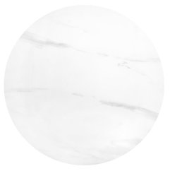 Konferenční stolek LEILA 2 bílý mramor/černá