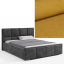 Čalouněná postel BELLA 120x200 výběr z barev - Výběr potahové látky (MD): KRONOS_01
