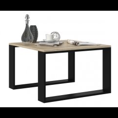 Konferenčný stolík Sava MINI dub sonoma/čierna