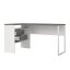 Psací stůl Felix 118 bílá/beton