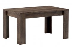 Rozkladací jedálenský stôl INDIANAPOLIS jaseň tmavý 120(160)x80