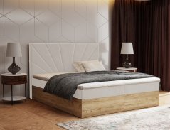 Kontinentální Boxspring postel FLORENCE 120x200 výběr z barev