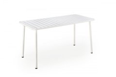 Záhradný stôl BOSCO 140x70 biely