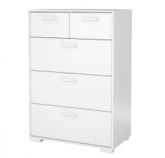 Komoda Selina 704 biely lesk