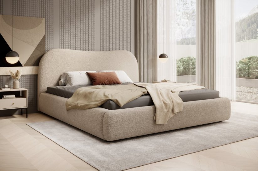Čalouněná postel ROSARIO 180x200 výběr z barev