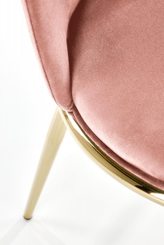 Jedálenská stolička K460 ružová