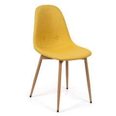 Jídelní židle MARIE žlutá