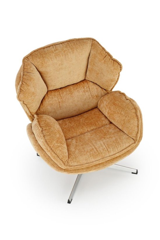 Křeslo GUIDO hořčicové