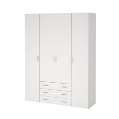 Skříň Sid 4d3s 410 bílá