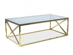 Konferenční stolek ELISE A zlatý