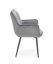 Jídelní židle / křeslo K463 šedá