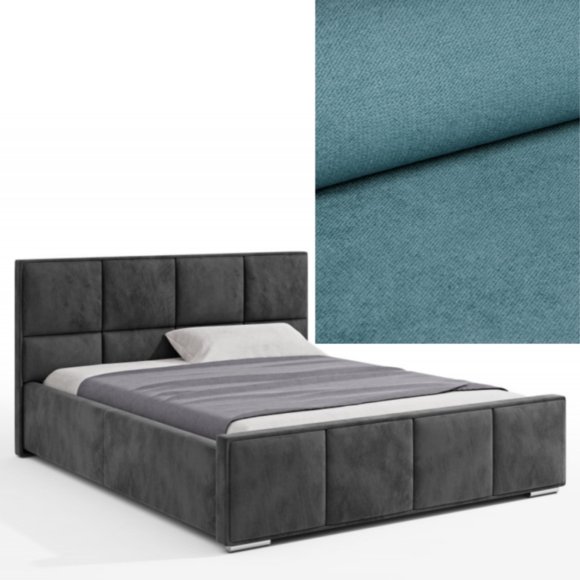 Čalúnená posteľ BELLA 120x200 výber z farieb - Výber poťahovej látky (MD): KRONOS_26