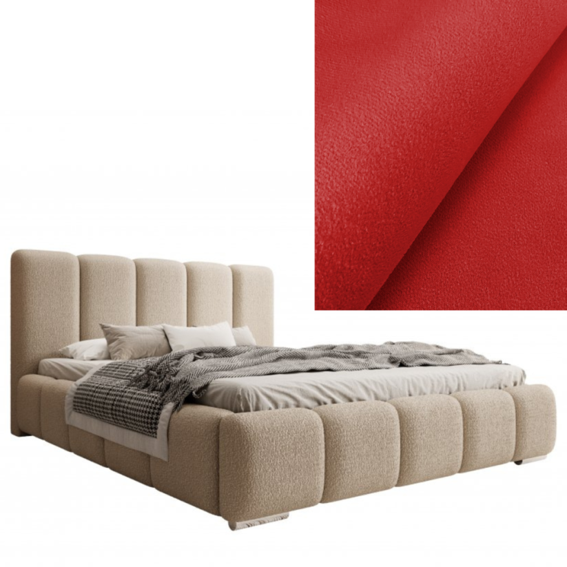 Čalouněná postel BASIC 180X200 výběr z barev - Výběr potahové látky (MD): MANILA_28