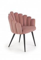 Jedálenská stolička / kreslo K410 ružová