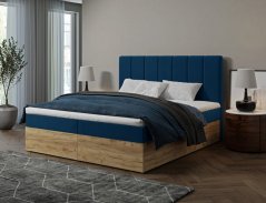 Kontinentální Boxspring postel SUMATRA 120x200 výběr z barev