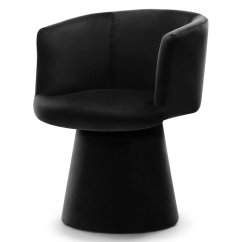 Čalouněné otočné křeslo OTAKAR černé