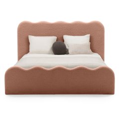 Čalouněná postel TÁŇA 160x200 Now or never měděná