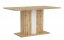 Jedálenský stôl CASTRO dub wotan/biela 138x76