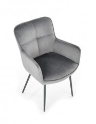 Jídelní židle / křeslo K463 šedá