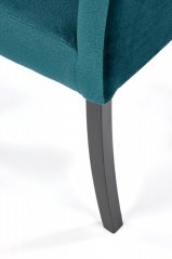 Jídelní židle CLARION 2 velvet tmavě zelená