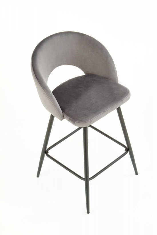 Barová židle H96 šedá