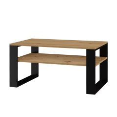 Konferenčný stolík Sava 1 dub artisan/čierna