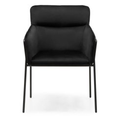 Jídelní židle / křeslo HELENA černá