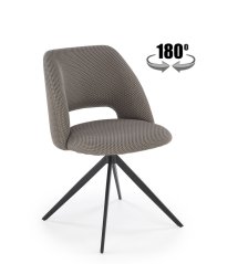 Jedálenská stolička K546 sivá