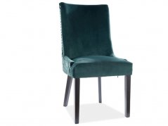 Jídelní židle LEON VELVET zelená BLUVEL 78