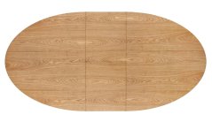 Rozkladací jedálenský stôl CALYPSO 160x100 prírodný