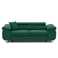 Dvojmiestna pohovka RIGATTO zelená rozkladacia