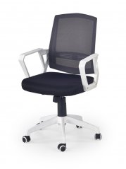 Kancelárska stolička ASCOT čierna/biela/sivá