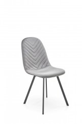 Jedálenská stolička K462 sivá