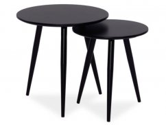 Set konferenčných stolíkov CLEO čierny