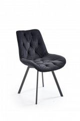 Jedálenská stolička K519 čierna