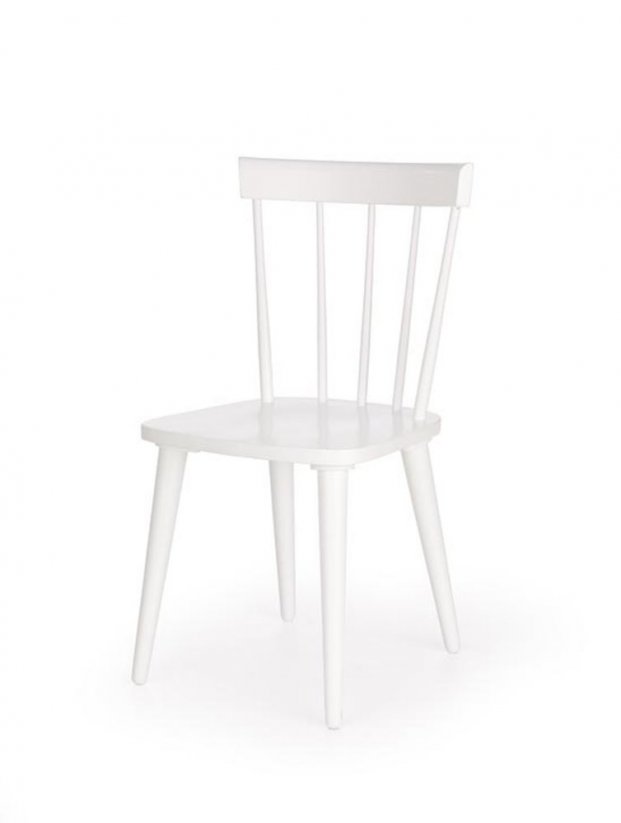 Jedálenská stolička BARKLEY biela