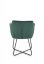Jedálenská stolička / kreslo K377 tmavo zelená