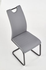Jedálenská stolička K371 sivá