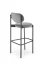Barová židle H108 šedá