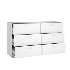 Komoda Selina 702 biely lesk