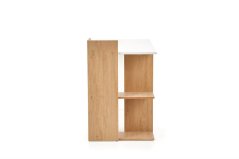 Psací stůl FINO dub zlatý/bílý