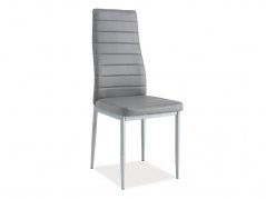 Jedálenská stolička H261 BIS EKOKÔŽE sivá