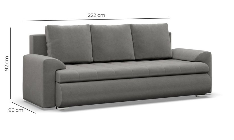 Pohovka FORESTA poso 100 béžová - výpredaj skladu