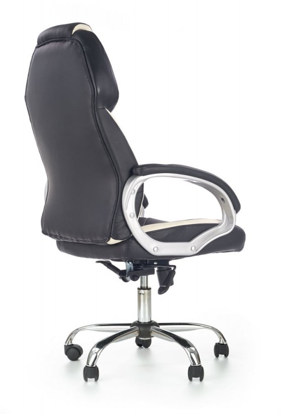 Kancelářská židle BARTON černá/bílá
