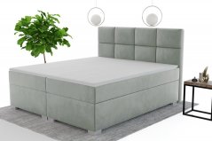 Kontinentální Boxspring postel ANTARES 120x200 výběr z barev