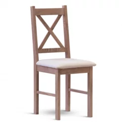 Jedálenská stolička TERA s čalúneným sedákom - výber z farieb